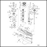 Gear Housing Driveshaft, Torque Master 2, SN-1E053149 & up