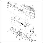 Gear Housing Prop Shaft, Torque Master 2, SN-1B973744 & up