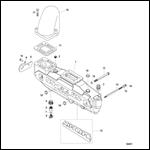 Exhaust Manifold (0M680000 and Up / Without End Caps)