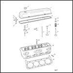 CYLINDER HEAD AND ROCKER COVER