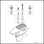 Gear Housing Wet-Sump SSM VI-Driveshaft (Pre-1998)