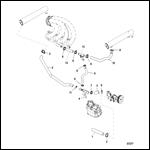 Cooling System Raw Water Components, Starboard