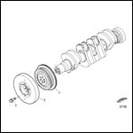 Crankshaft-Damper and Alternator Pulley