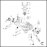 Raw Water Cooling Crossover Assembly