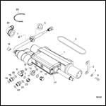 Steering Actuator 4 foot Harness