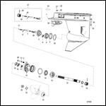 Gear Housing Propeller Shaft - 2:1 Gear Ratio