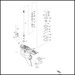 Gear Housing Driveshaft, 4.80 Torpedo