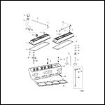 CYLINDER HEAD AND ROCKER COVER