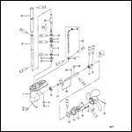 Gear Housing Assembly (2/2.5 HP)