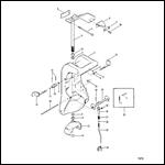 Swivel Bracket and Reverse Lock (Non Power Trim)