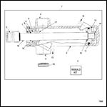 Trim Cylinder (Dry Sump) With Trim Sensor Plate