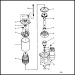 Starter Motor Delco Remy 9000763 -3.5 Inch Diameter End Cap