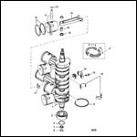 Crankshaft (Connecting Rod Forging # is 636-8118)