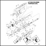 Gear Housing Propeller Shaft - Counter Rotation